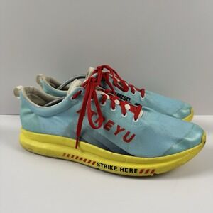 ATREYU Running Shoes Sneakers Blue "Fear Only Regret"‎ Mens Size 13
